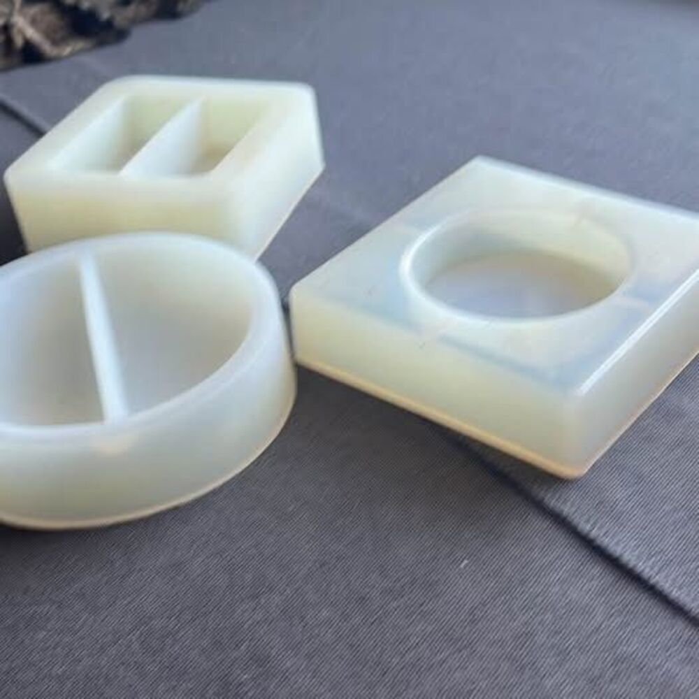 Silicone Resin Casting Molds 3 Ashtray molds